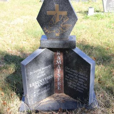 RAMATSEBE Lesenyeho Daniel 1952-2009