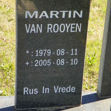 ROOYEN Martin, van 1979-2005
