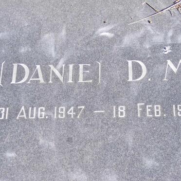 RAUTENBACH D.M. 1947-1987 &amp; C.W.C. 1947-