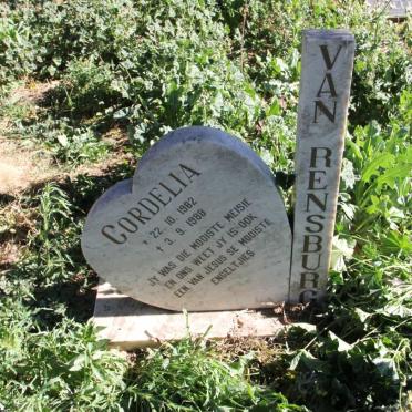 RENSBURG Cordelia, van 1982-1989
