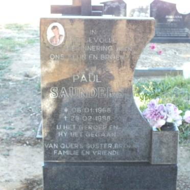 SAUNDERS Paul 1968-1998