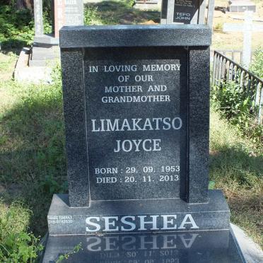 SESHEA Limakatso Joyce 1953-2013