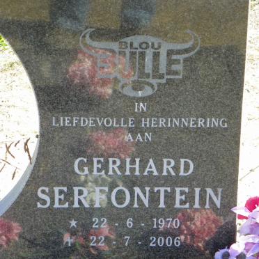 SERFONTEIN Gerhard 1970-2006