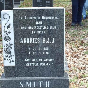 SMITH Andries H.J.J. 1959-1976
