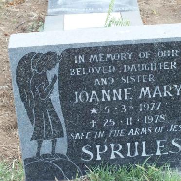 SPRULES Joanne Mary 1977-1978