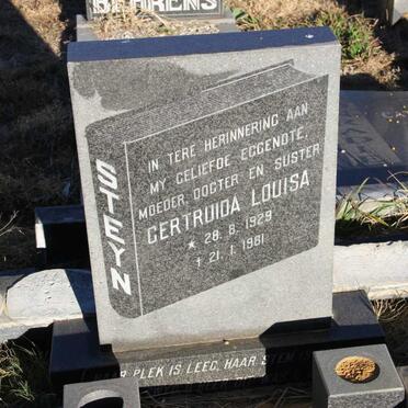 STEYN Gertruida Louisa 1929-1981