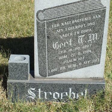 STROEBEL Gert T.M. 1907-1984