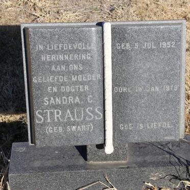 STRAUSS Sandra C. SWART 1952-1979