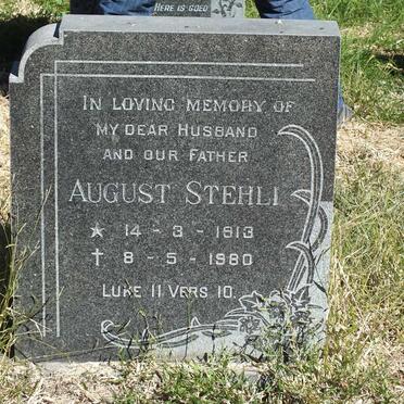 STEHLI August 1913-1980