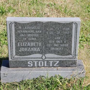 STOLTZ Elizabeth Johanna 1900-1993