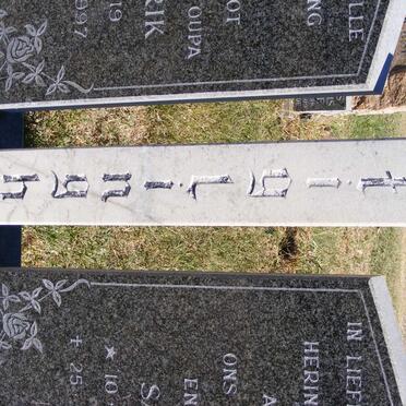 STIGLINGH Jan Hendrik 1919-1997 &amp; Sannie 1921-2002