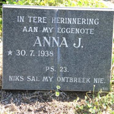 STRYDOM Daniël J.J. 1938-1988 &amp; Anna J. 1938-