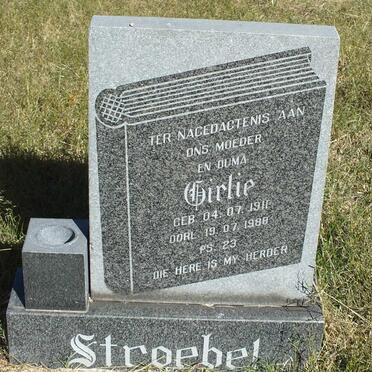 STROEBEL Girlie 1911-1988