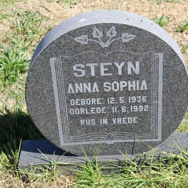 STEYN Anna Sophia 1936-1992