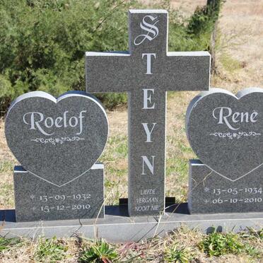 STEYN Roelof 1932-2010 &amp; Rene 1934-2010