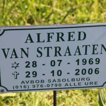 STRAATEN Alfred, van 1969-2006