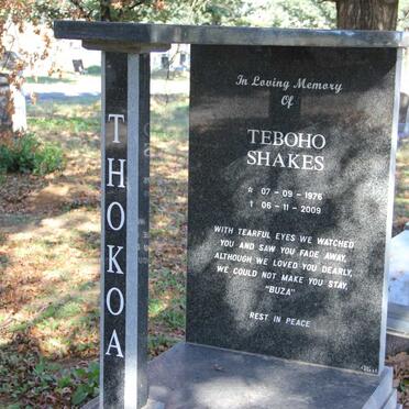 THOKOA Teboho Shakes 1976-2009