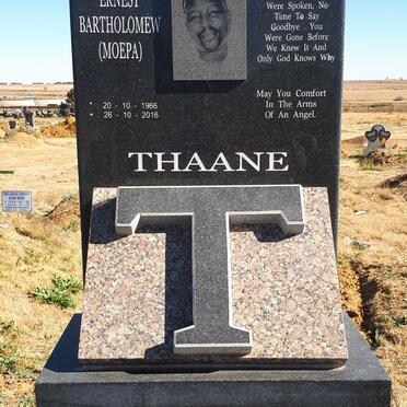 THAANE Ernest Bartholomew 1966-2016