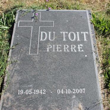 TOIT Pierré, du 1942-2007