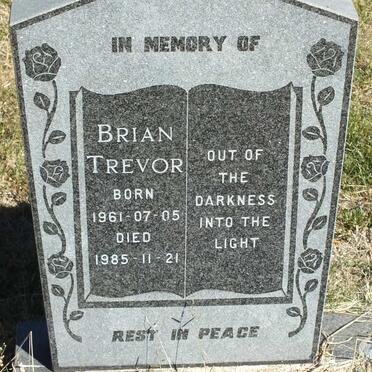 TREVOR Brian 1961-1985