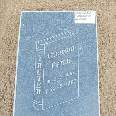 TRUTER Gerhard Peter 1967-1967