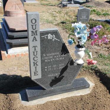 TUCKIE Ouma 1935-200?