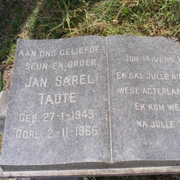TAUTE Jan Sarel 1949-1966