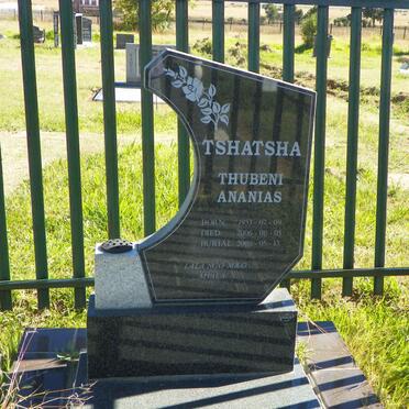 TSHATSHA Thubeni Ananias 1953-2006