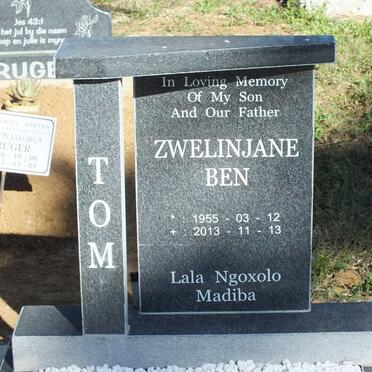 TOM Zwelinjane Ben 1955-2013