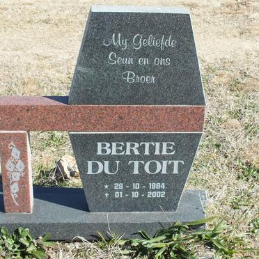 TOIT Bertie, du 1984-2002