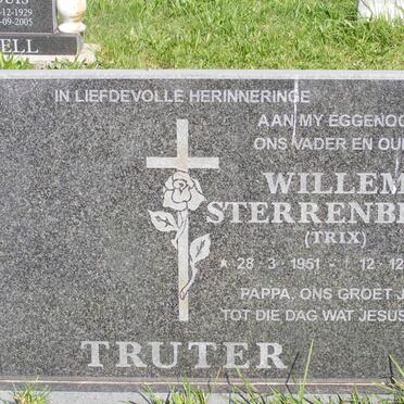 TRUTER Willem Sterrenberg 1951-1997