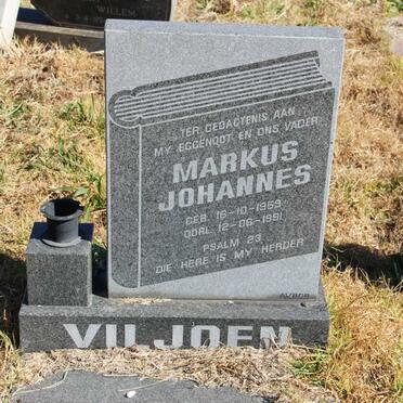 VILJOEN Markus Johannes 1959-1991