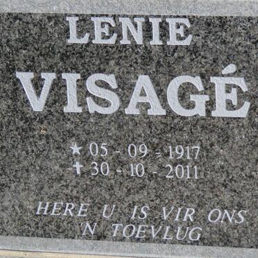 VISAGE Lenie 1917-2011