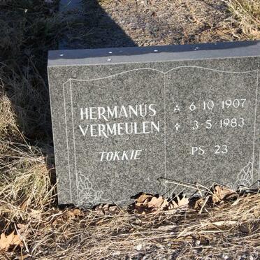 VERMEULEN Hermanus 1907-1983