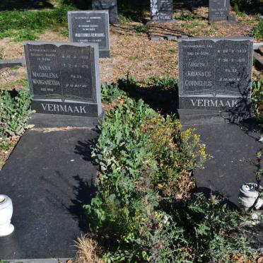 VERMAAK Johannes Cornelius 1903-1979 &amp; Anna Magdalena Margaretha WIID 1909-1975