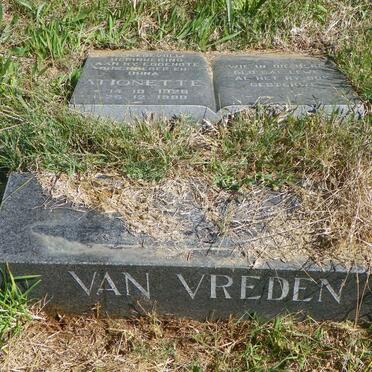 VREDEN Ationette, van 1928-1990