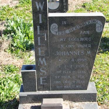 WILLEMSE Johannes M. 1958-1990