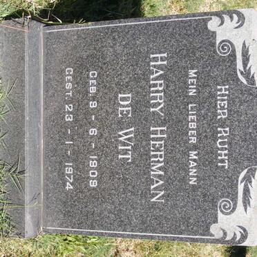 WIT Harry Herman, de 1909-1974