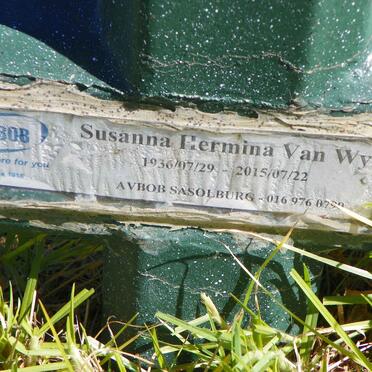 WYK Susanna Hermina, van 1936-2015