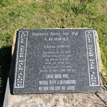 WYK Jeannette Merle, van 1954-2006