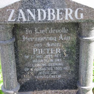 ZANDBERG Pieter 1995-1995