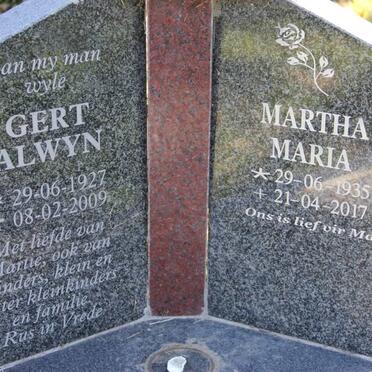 ZAAYMAN Gert Alwyn 1927-2009 &amp; Martha Maria 1935-2017