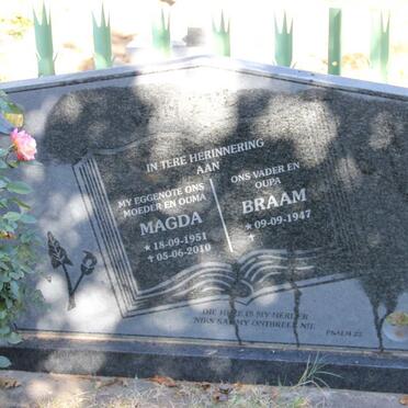 ZYL Braam, van 1947- &amp; Magda 1951-2010