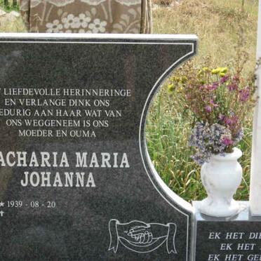 ZYL Wilhelmus Hendrikus, van 1937-2006 &amp; Zacharia Maria Johanna 1939- 