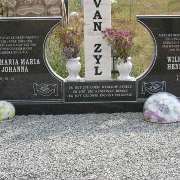 ZYL Wilhelmus Hendrikus, van 1937-2006 &amp; Zacharia Maria Johanna 1939-