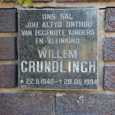 GRUNDLINGH Willem 1940-1994