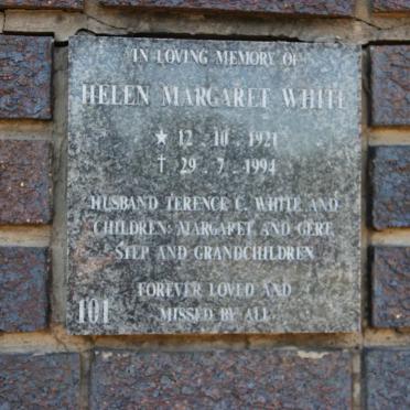 WHITE Helen Margaret 1921-1994