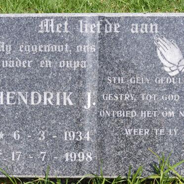 ? Hendrik J. 1934-1998