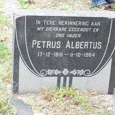 ? Petrus Albertus 1916-1964
