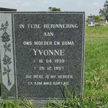 ? Yvonne 1939-1997